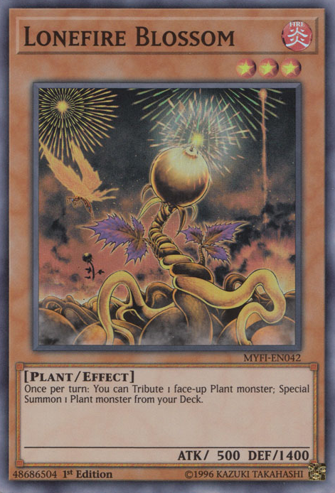 Lonefire Blossom [MYFI-EN042] Super Rare | Good Games Adelaide SA