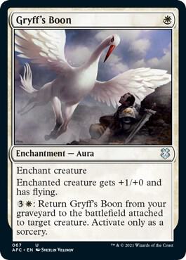 Gryffs Boon 67 (Commander: Adventures in the Forgotten Realms)  | Good Games Adelaide SA
