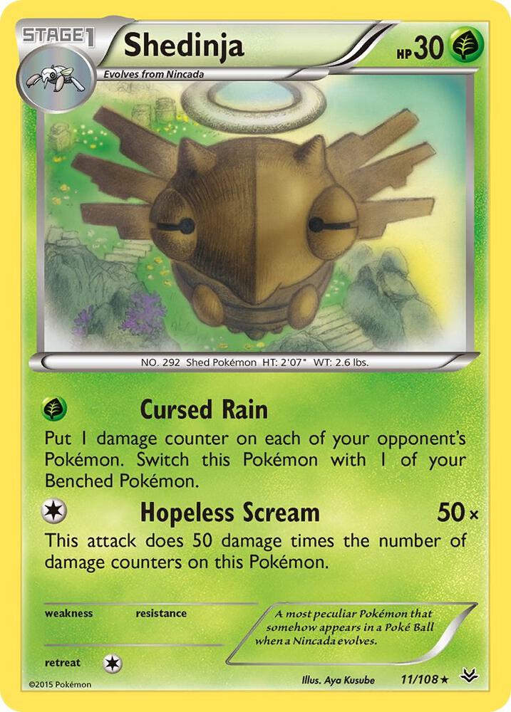 Shedinja 11/108 (XY - Roaring Skies)  | Good Games Adelaide SA