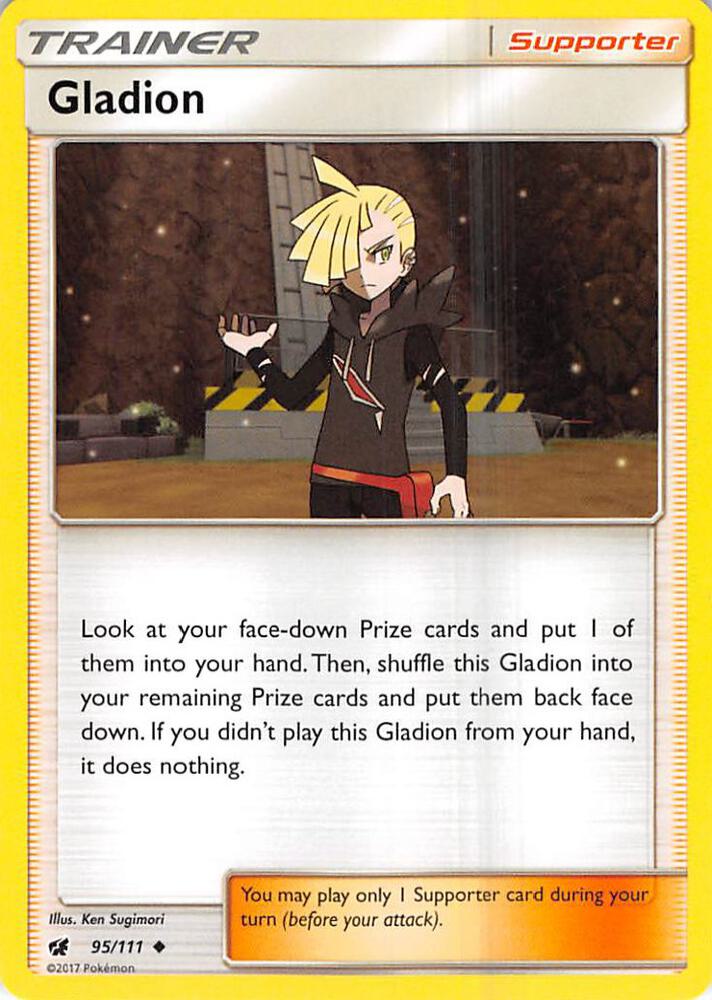 Gladion 95/111 (SM - Crimson Invasion)  | Good Games Adelaide SA