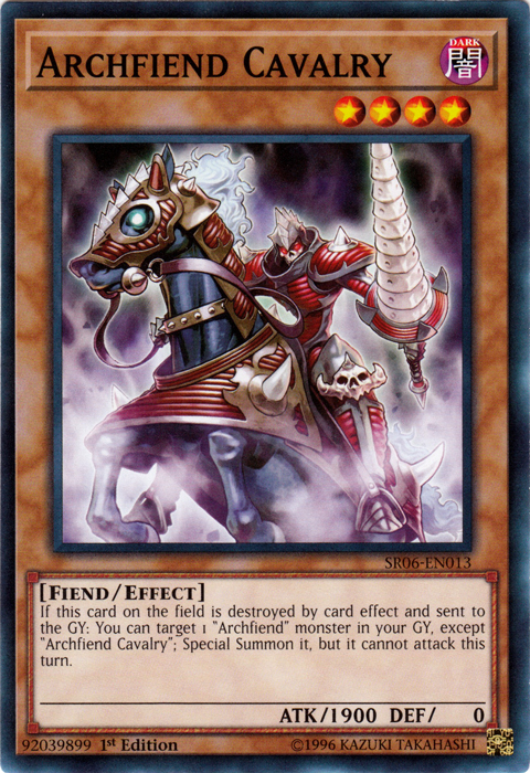 Archfiend Cavalry [SR06-EN013] Common | Good Games Adelaide SA