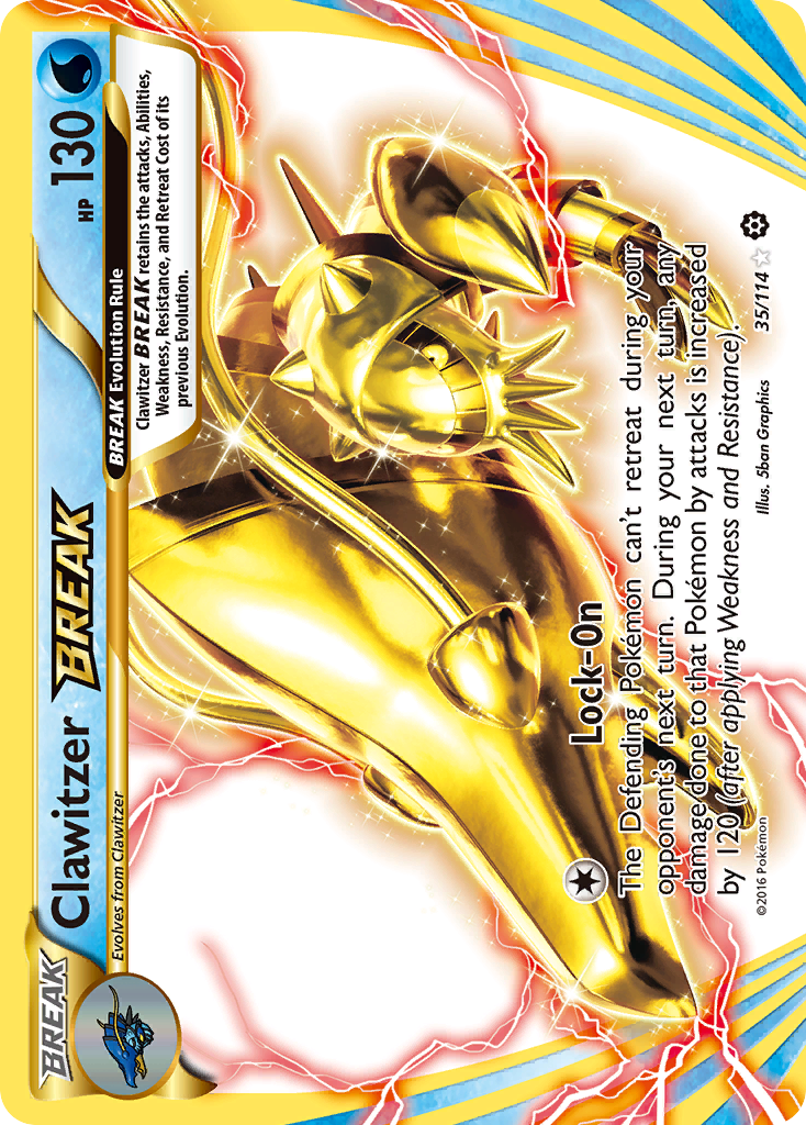 Clawitzer BREAK (35/114) [XY: Steam Siege] | Good Games Adelaide SA