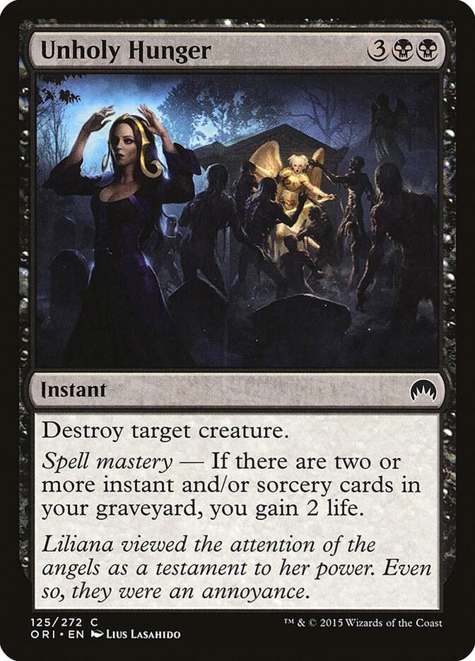 Unholy Hunger 125 (Magic Origins)  - Foil | Good Games Adelaide SA