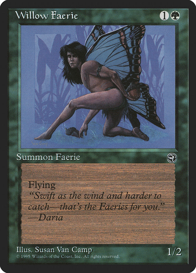 Willow Faerie (Daria Flavor Text) [Homelands] | Good Games Adelaide SA