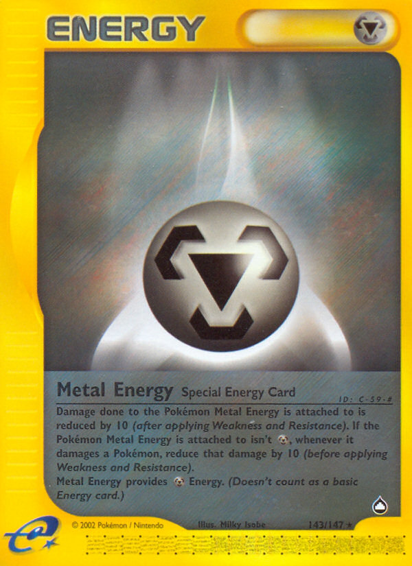 Metal Energy (143/147) [Aquapolis] | Good Games Adelaide SA