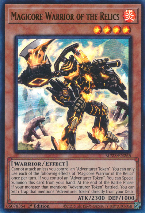 Magicore Warrior of the Relics [MP23-EN266] Ultra Rare | Good Games Adelaide SA