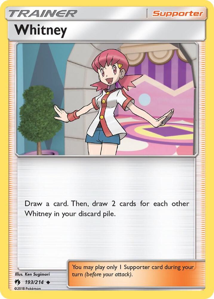 Whitney 193/214 (SM - Lost Thunder)  | Good Games Adelaide SA