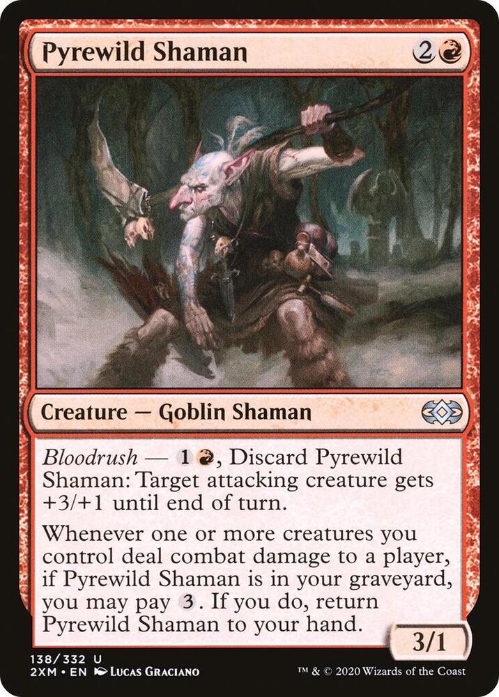 Pyrewild Shaman 138 (Double Masters)  | Good Games Adelaide SA