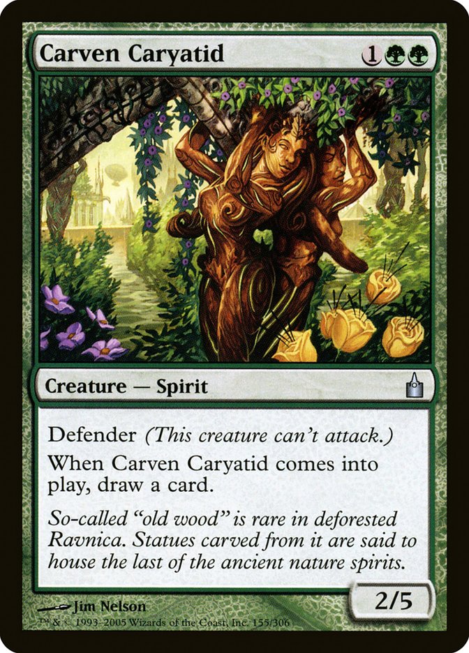 Carven Caryatid [Ravnica: City of Guilds] | Good Games Adelaide SA