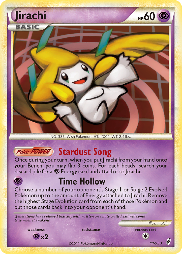 Jirachi (11/95) [HeartGold & SoulSilver: Call of Legends] | Good Games Adelaide SA