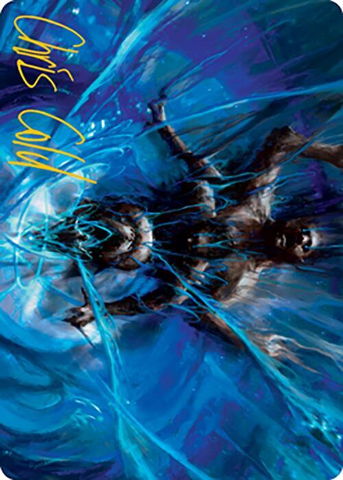 Shattered Ego Art Card Gold Stamped Signature 19 (Art Series: Modern Horizons 2)  | Good Games Adelaide SA
