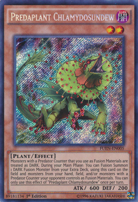 Predaplant Chlamydosundew [FUEN-EN005] Secret Rare | Good Games Adelaide SA