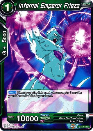 Infernal Emperor Frieza (BT5-072) [Miraculous Revival] | Good Games Adelaide SA