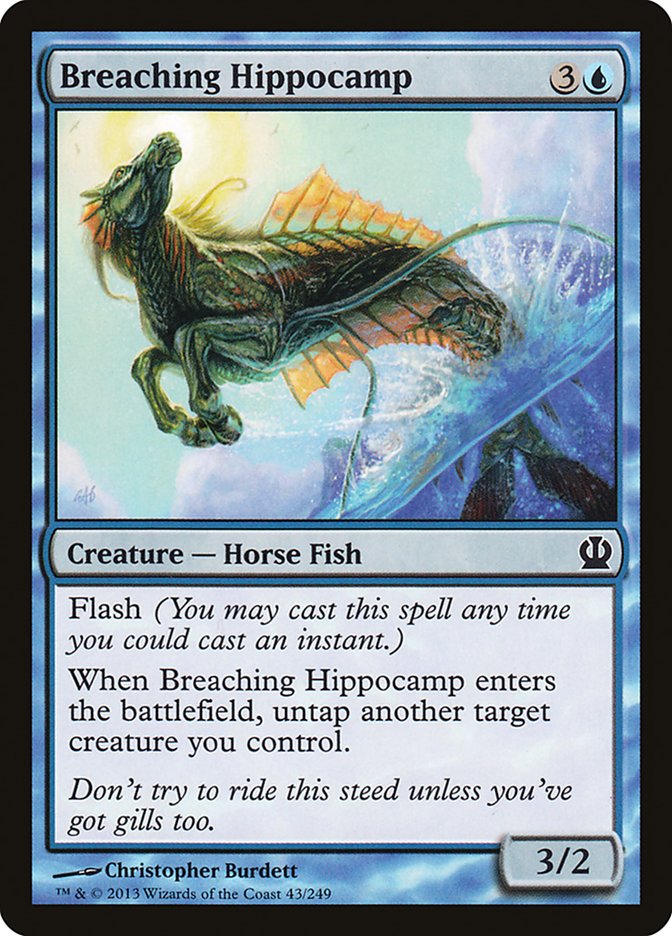 Breaching Hippocamp 43 (Theros)  - Foil | Good Games Adelaide SA