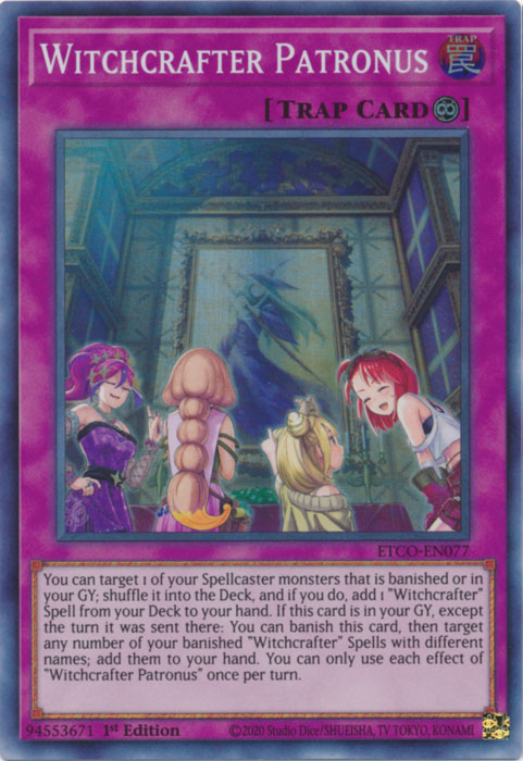 Witchcrafter Patronus [ETCO-EN077] Super Rare | Good Games Adelaide SA