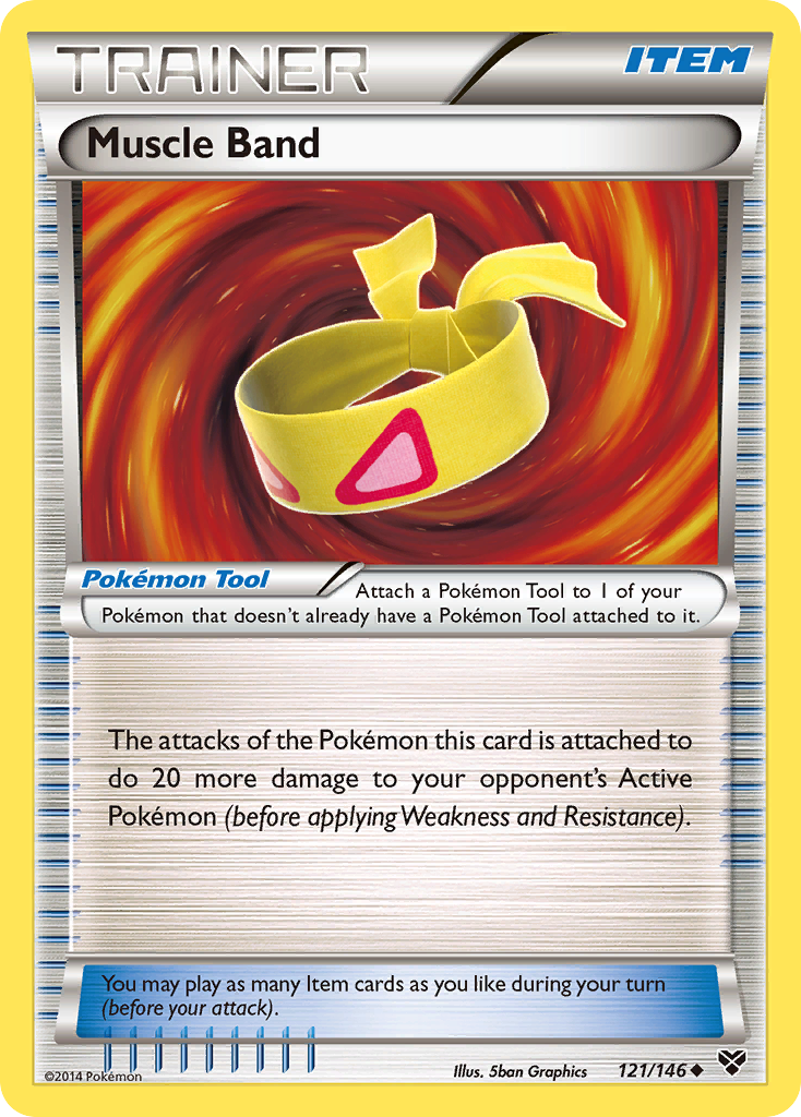 Muscle Band (121/146) [XY: Base Set] | Good Games Adelaide SA