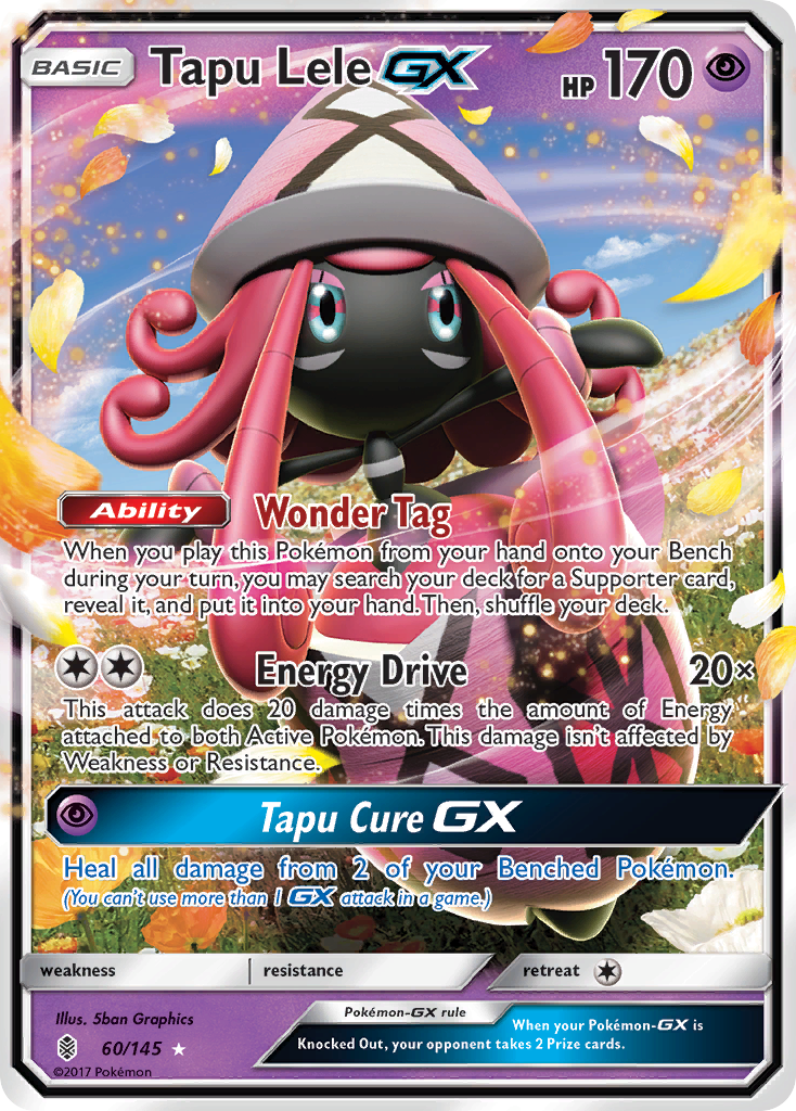 Tapu Lele GX (60/145) [Sun & Moon: Guardians Rising] | Good Games Adelaide SA