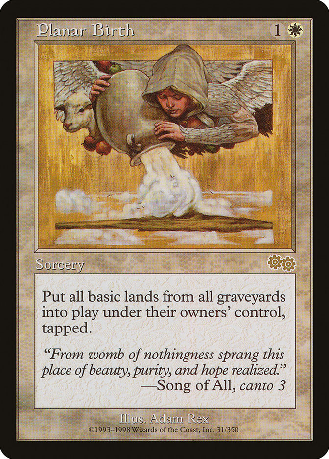 Planar Birth 31 (Urza's Saga)  | Good Games Adelaide SA