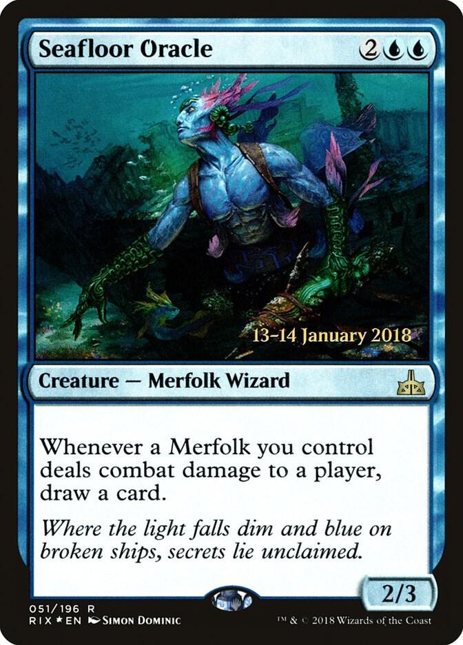 Seafloor Oracle 51 (Prerelease Cards)  - Foil | Good Games Adelaide SA