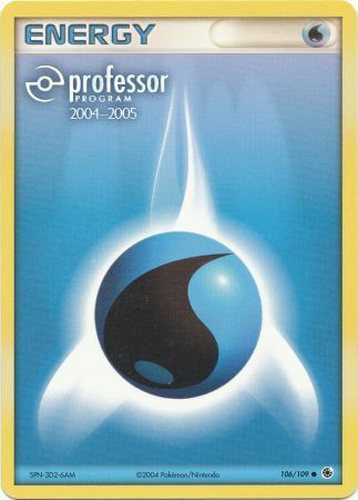 Water Energy (106/109) (2004 2005) [Professor Program Promos] | Good Games Adelaide SA