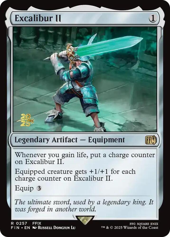 Excalibur II 257 (Prerelease Cards)  - Foil | Good Games Adelaide SA