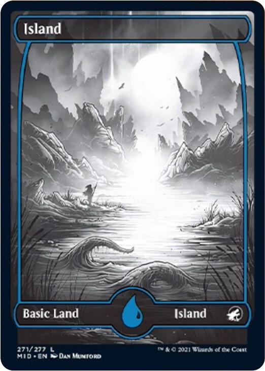 Island 271 271 (Innistrad: Midnight Hunt)  - Foil | Good Games Adelaide SA