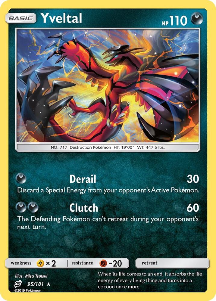 Yveltal 95/181 (SM - Team Up)  - Reverse Holofoil | Good Games Adelaide SA