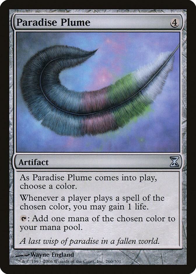Paradise Plume 260 (Time Spiral)  - Foil | Good Games Adelaide SA