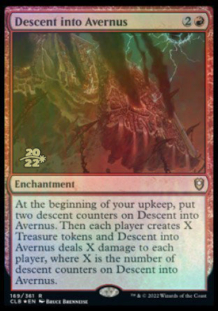 Descent into Avernus [Commander Legends: Battle for Baldur's Gate Prerelease Promos] | Good Games Adelaide SA