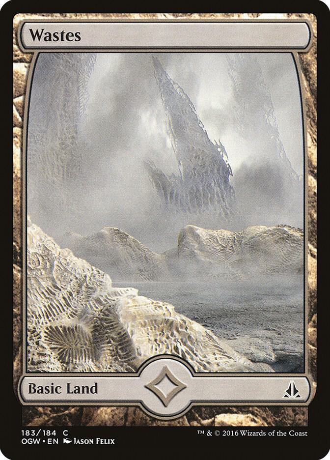 Wastes 183 Full Art 183 (Oath of the Gatewatch)  - Foil | Good Games Adelaide SA