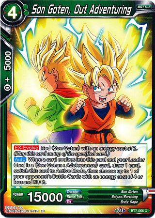 Son Goten, Out Adventuring [BT7-056] | Good Games Adelaide SA