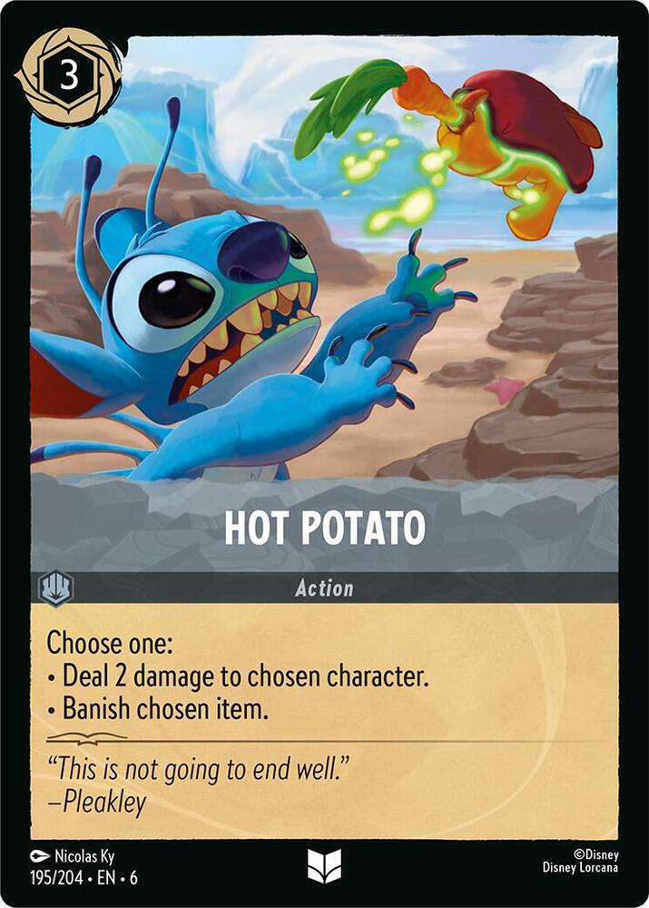 Hot Potato 195/204 (Azurite Sea)  - Cold Foil | Good Games Adelaide SA