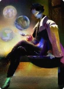 Obscura Interceptor Art Card 74 (Art Series: Streets of New Capenna)  | Good Games Adelaide SA