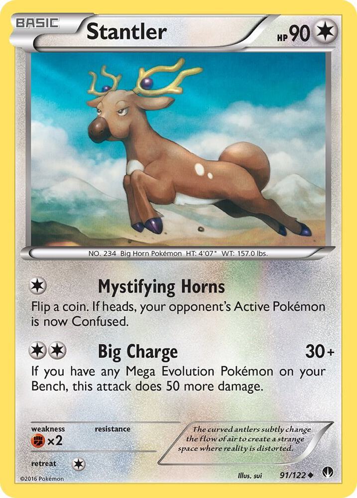 Stantler 91/122 (XY - BREAKpoint)  | Good Games Adelaide SA