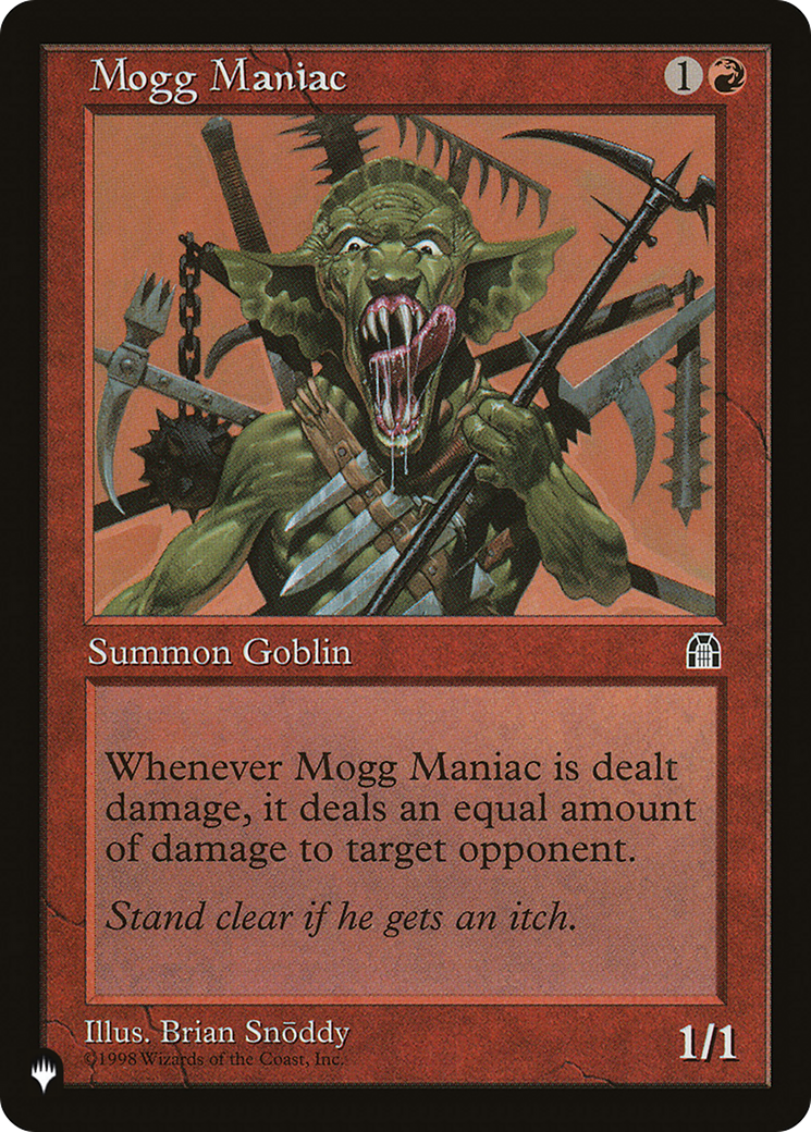 Mogg Maniac [The List Reprints] | Good Games Adelaide SA