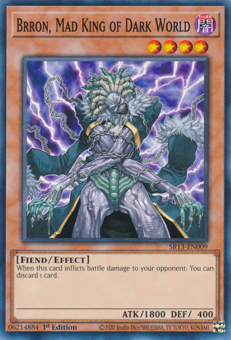 Brron, Mad King of Dark World [SR13-EN009] Common | Good Games Adelaide SA