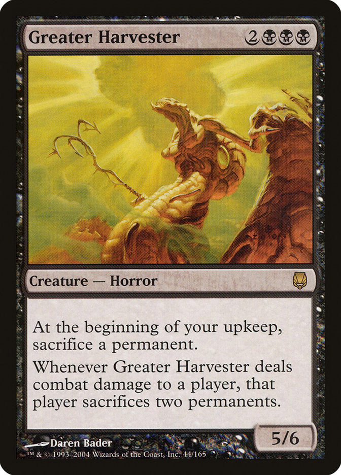 Greater Harvester 44 (Darksteel)  - Foil | Good Games Adelaide SA