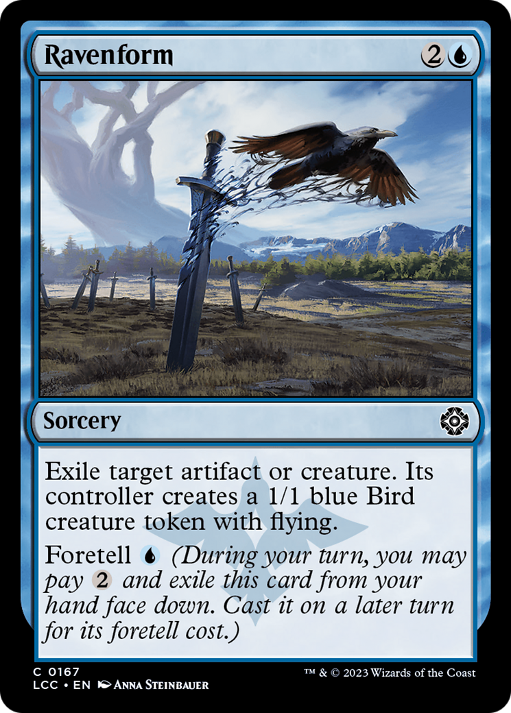 Ravenform [The Lost Caverns of Ixalan Commander] | Good Games Adelaide SA