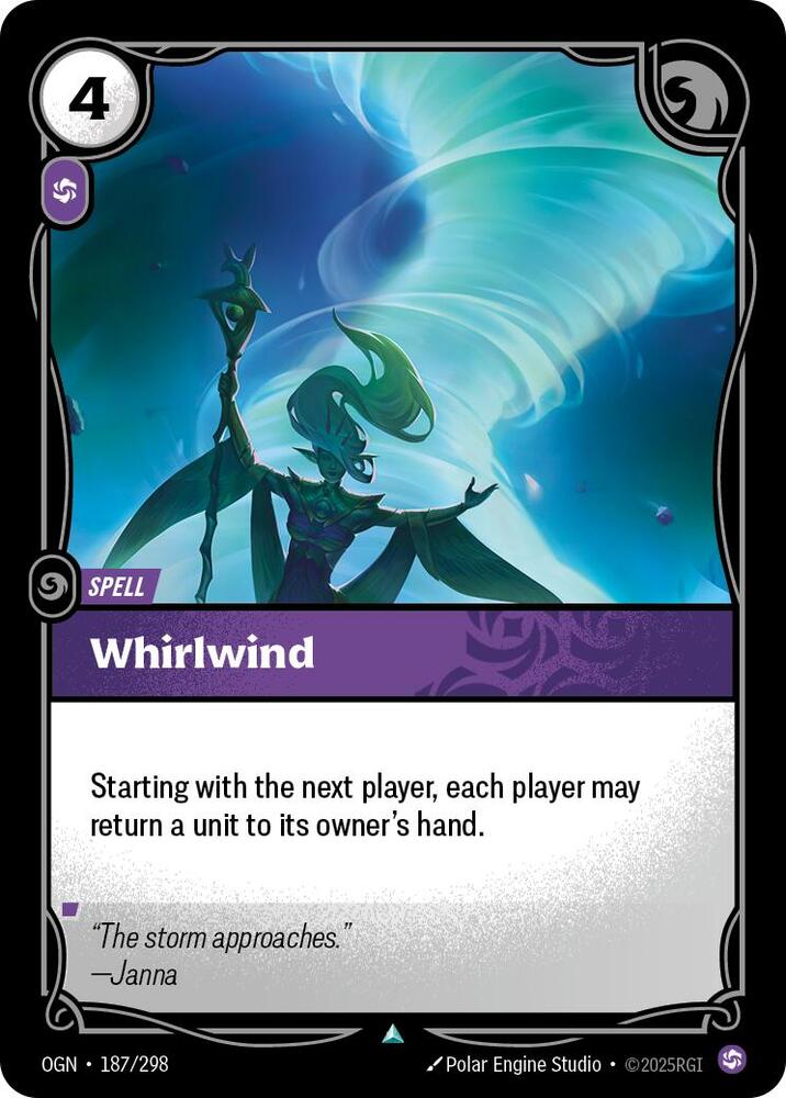 Whirlwind 187/298 (Origins)  | Good Games Adelaide SA