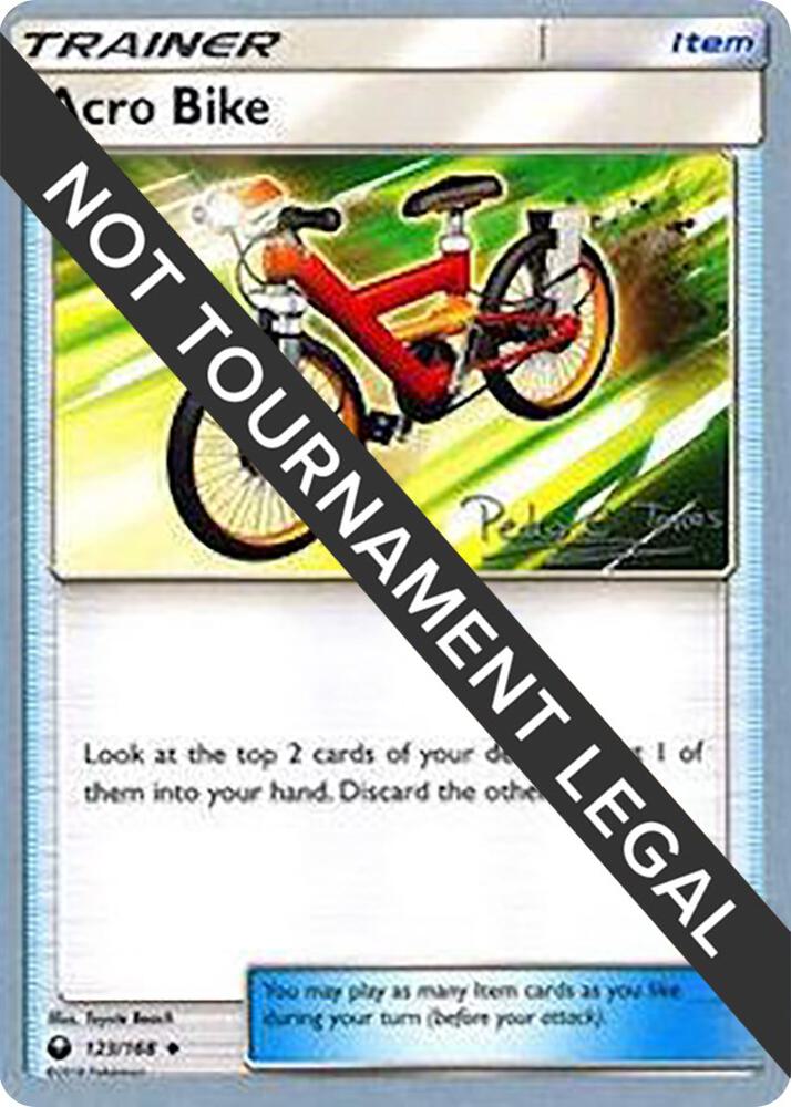 Acro Bike 2018 Pedro Eugenio Torres 123/168 (World Championship Decks)  | Good Games Adelaide SA