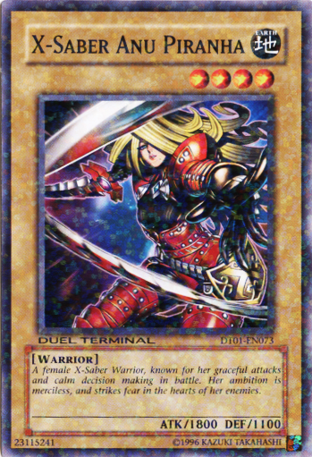 X-Saber Anu Piranha [DT01-EN073] Common | Good Games Adelaide SA