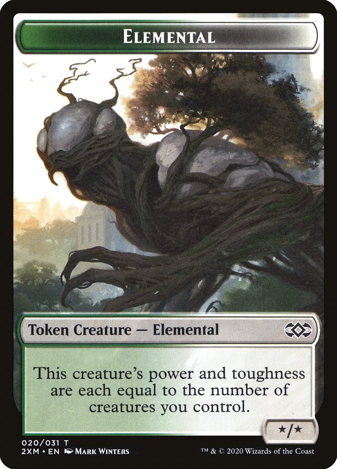 Elemental Token [Double Masters] | Good Games Adelaide SA