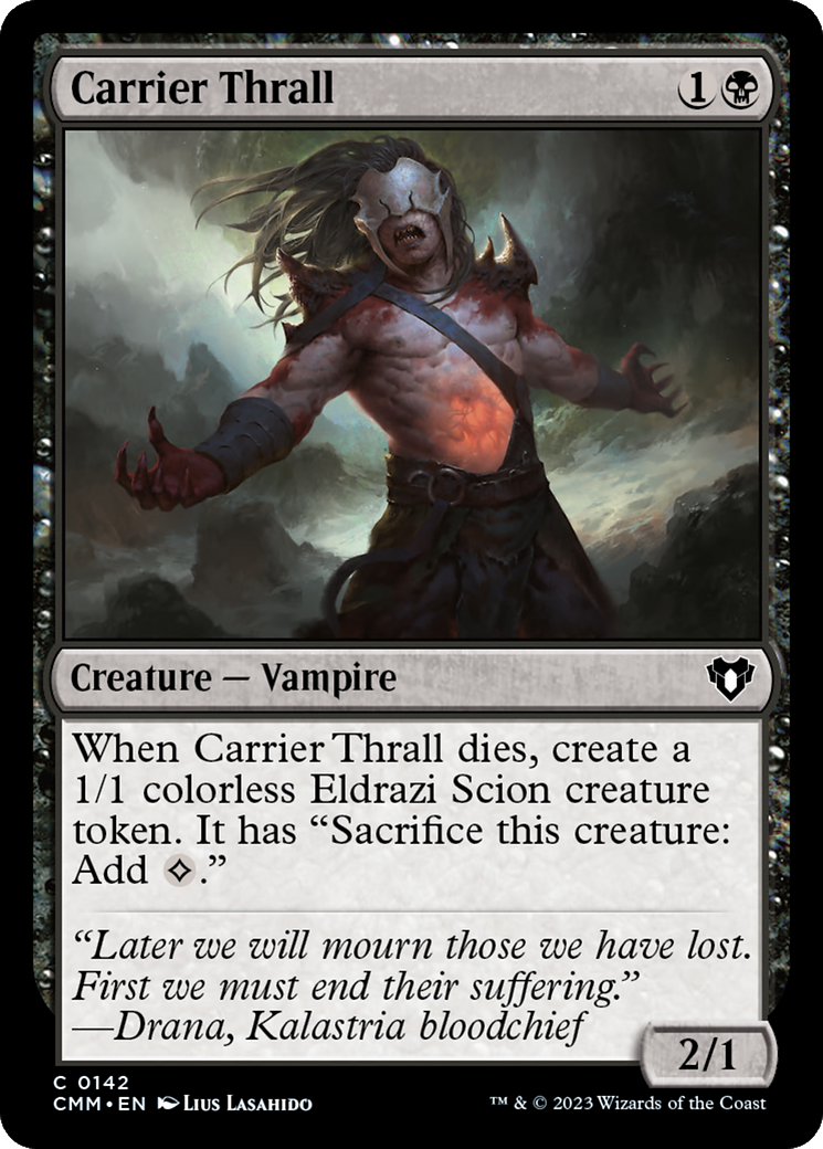 Carrier Thrall [Commander Masters] | Good Games Adelaide SA