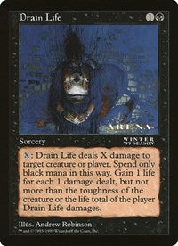 Drain Life (Oversized) [Oversize Cards] | Good Games Adelaide SA