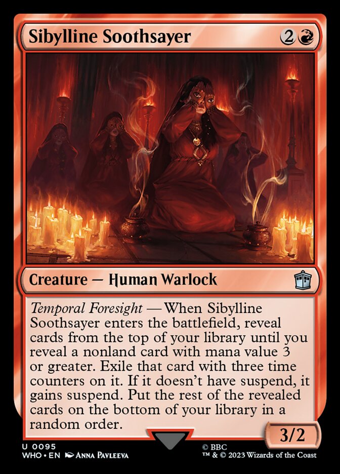 Sibylline Soothsayer 95 (Universes Beyond: Doctor Who)  | Good Games Adelaide SA