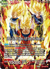 Son Goku & Vegeta & Trunks // SS Son Goku, SS Vegeta, & SS Trunks, the Ultimate Team (BT19-001) [Fighter's Ambition] | Good Games Adelaide SA