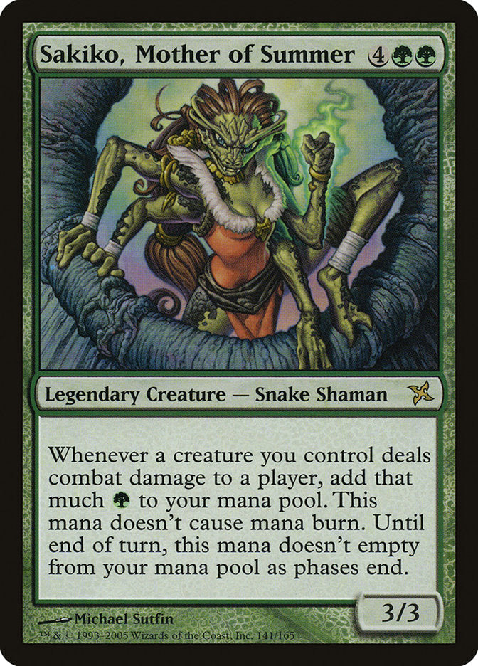 Sakiko, Mother of Summer [Betrayers of Kamigawa] | Good Games Adelaide SA