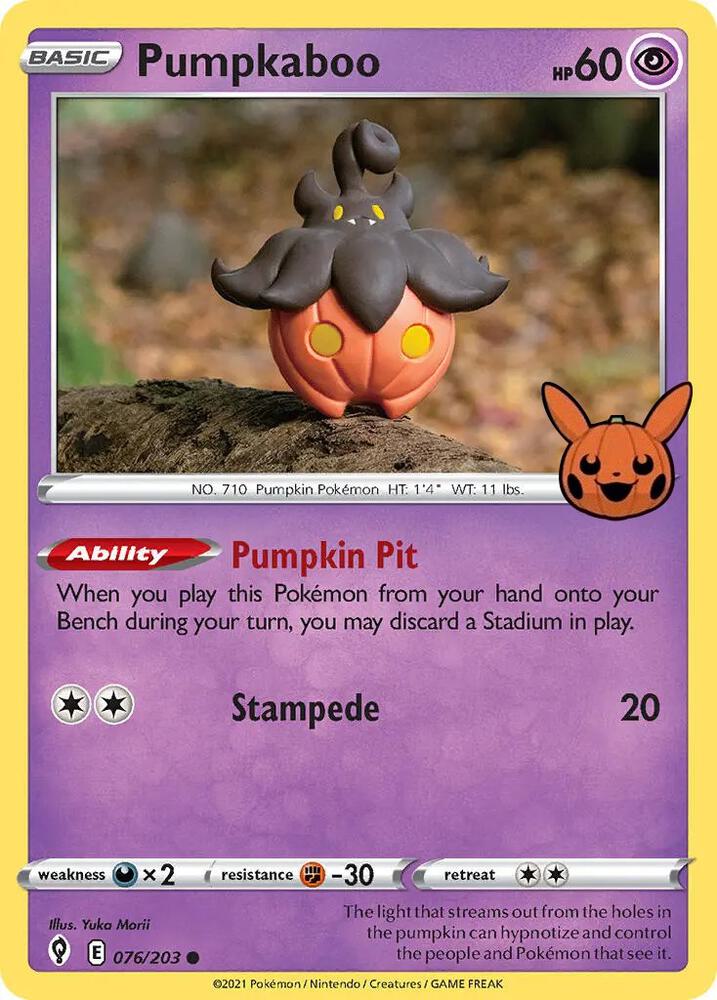 Pumpkaboo 076/203 (Trick or Trade BOOster Bundle)  | Good Games Adelaide SA