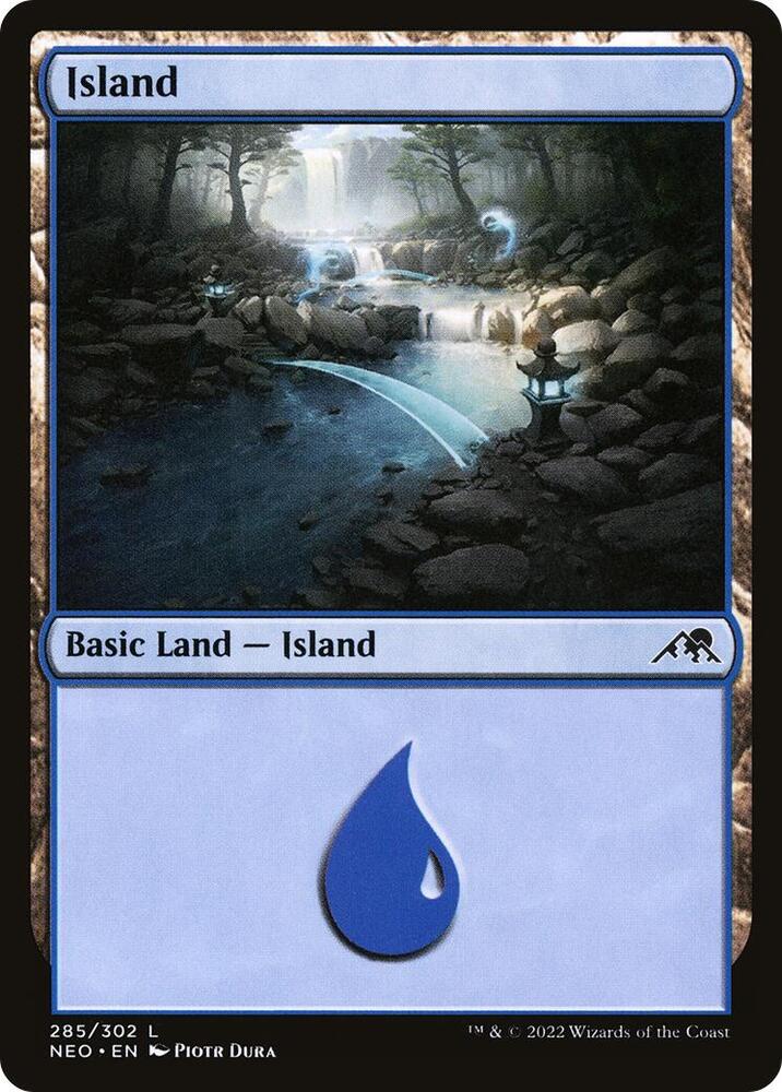 Island 285 (Kamigawa: Neon Dynasty)  | Good Games Adelaide SA