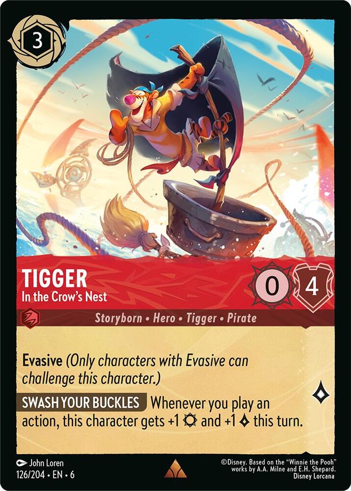 Tigger In the Crows Nest 126/204 (Azurite Sea)  - Cold Foil | Good Games Adelaide SA